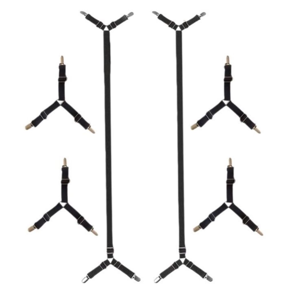 فروش اینترنتی نظم دهنده و نگهدارنده ضد چروک روتختی مدل فیکس بسته 6 عددی