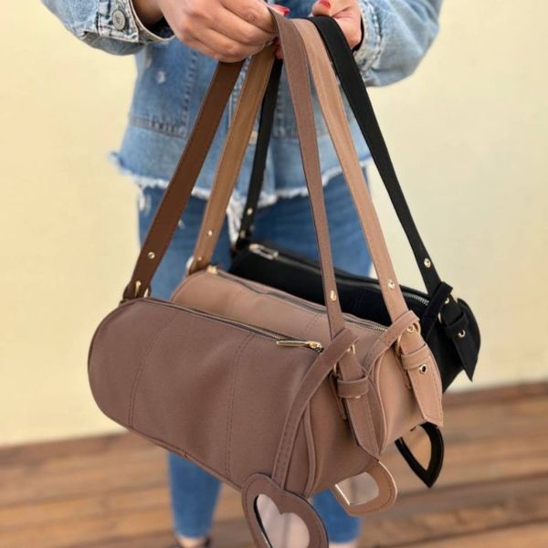 کیف دوشی زنانه و دخترانه مدل رایانو پروانه