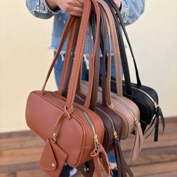 کیف دوشی زنانه و دخترانه مدل فرجان پروانه