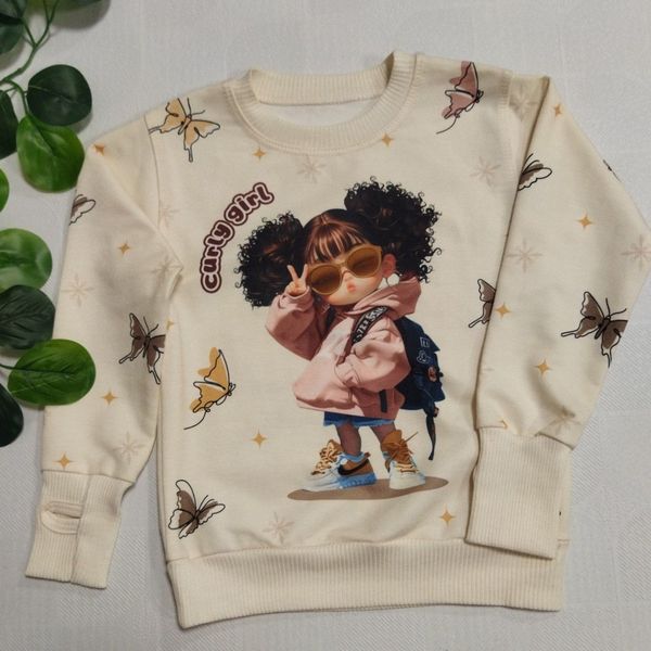 بلوز آستین بلند دخترانه