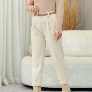 خرید آنلاین شلوار لوتر مام پاکتی پر طرحدار مشکی رنگ