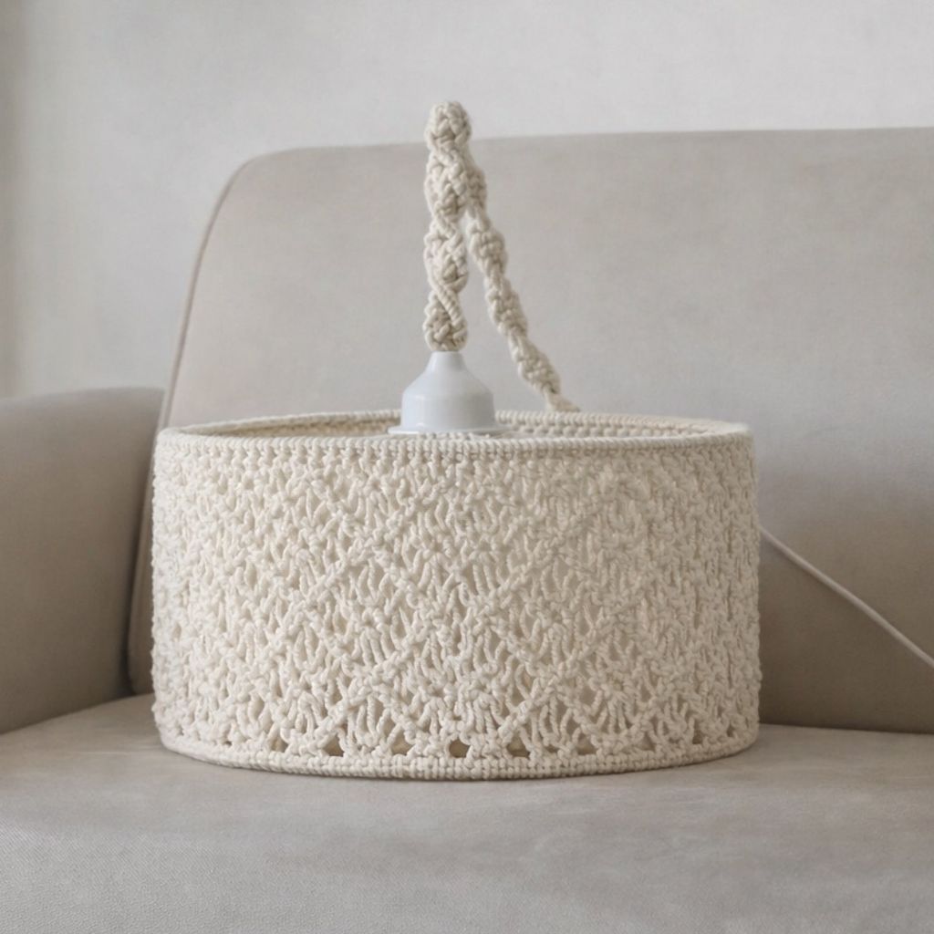 فروش اینترنتی لوستر مکرومه بافی مدل روس