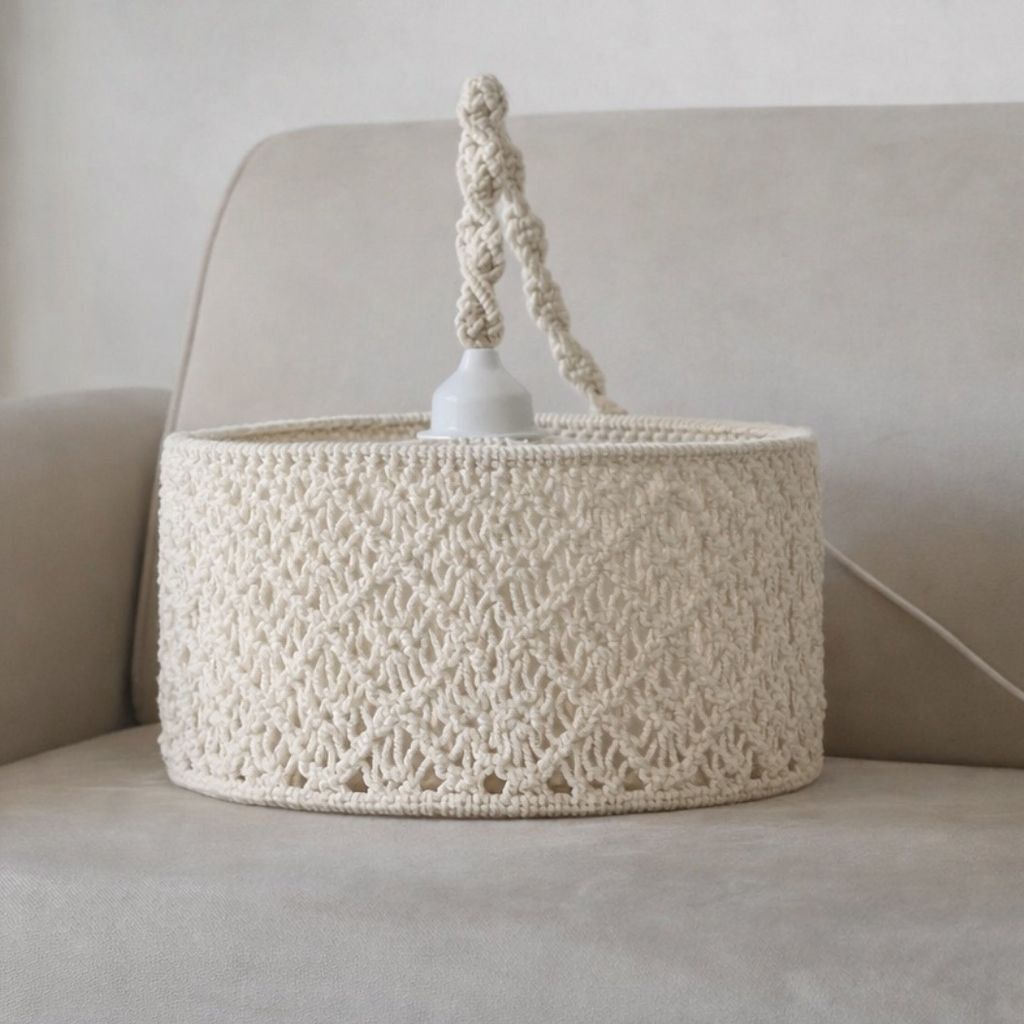 قیمت لوستر مکرومه بافی مدل روس