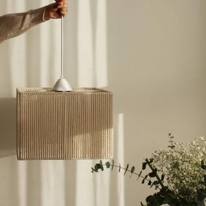 خرید آنلاین لوستر مکرومه بافی مدل مربعی