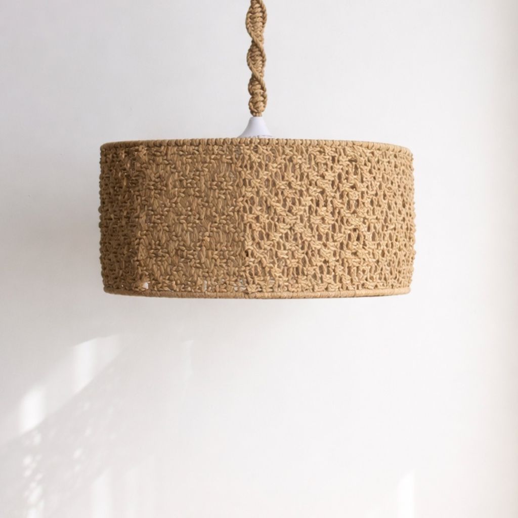 فروش اینترنتی لوستر مکرومه بافی مدل بافت