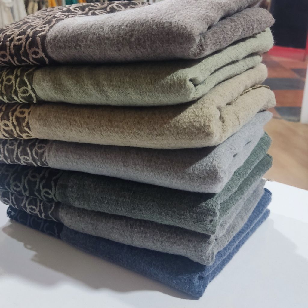 قیمت ارزان شال زنانه موهر حاشیه گیپور