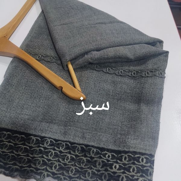 شال زنانه موهر حاشیه گیپور