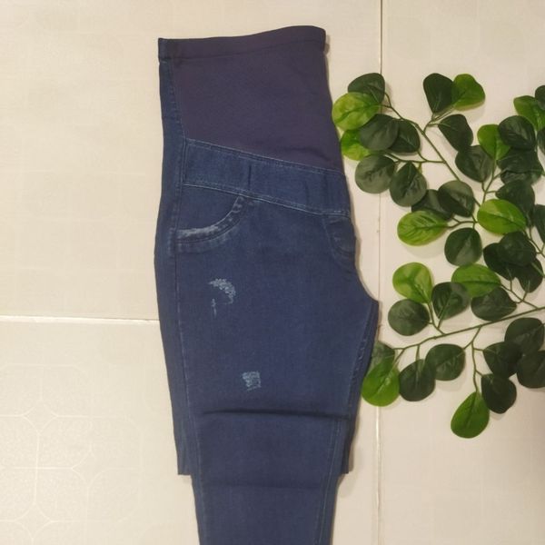 شلوار لی بارداری زنانه shl5ry