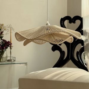 خرید اینترنتی لوستر مکرومه بافی مدل درنا