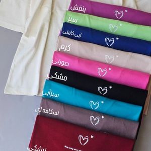 قیمت ارزان تیشرت باکسی زنانه نخ پنبه