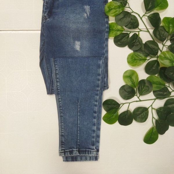 شلوار لی مام فیت زنانه shl73