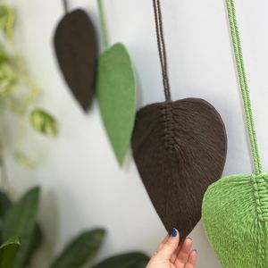 خرید انلاین دیوارکوب اویز مکرومه لوزی طرح نارنیا