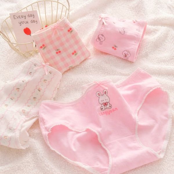 شورت عروسکی زنانه طرح خرگوش بسته 4 عددی