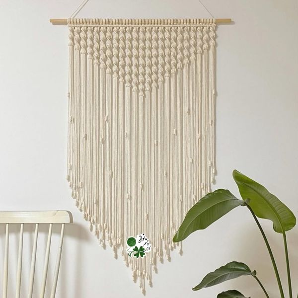 دیوارکوب مکرومه بافی طرح آبشار چشم نواز