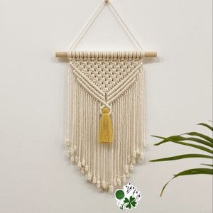 مینی دیوارکوب مکرومه بافی