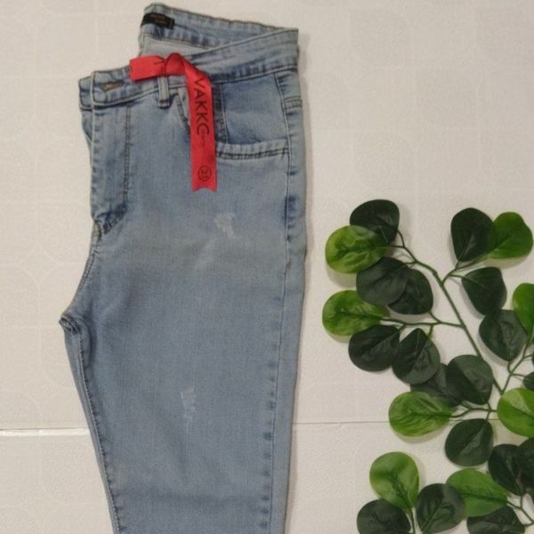 شلوار لی مام فیت دخترانه shl6ry