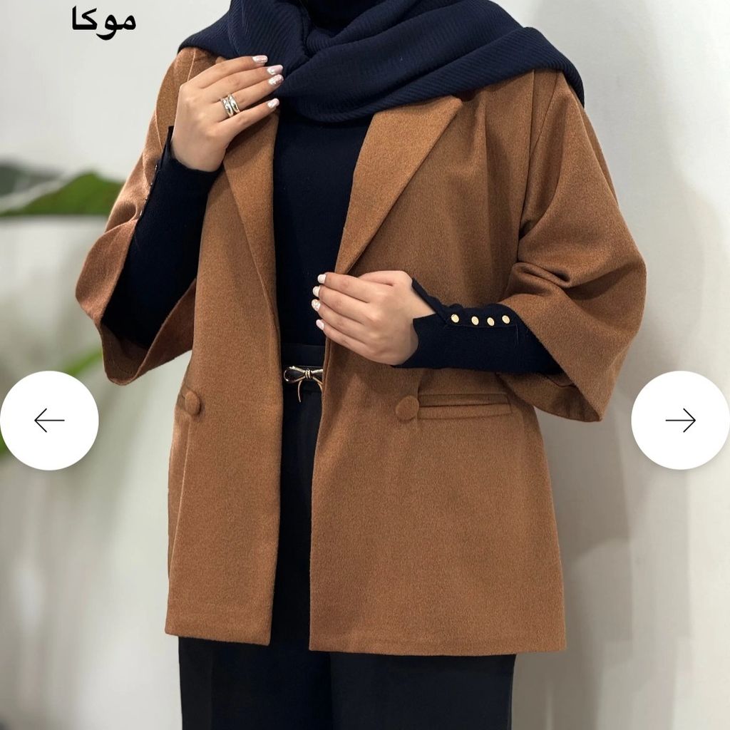 خرید اینترنتی پالتو فوتر آیسو لاریسا 2 جلی