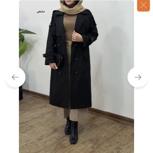 قیمت ترنچ کت بلند آستردار نورا 1