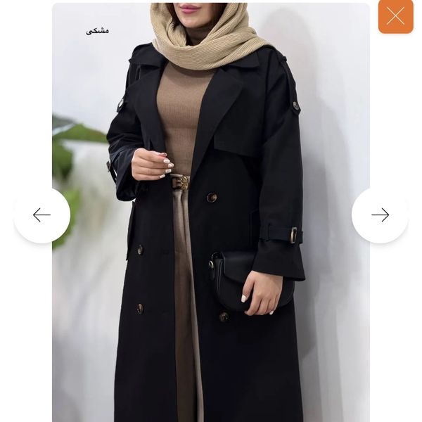 ترنچ کت بلند آستردار نورا 1