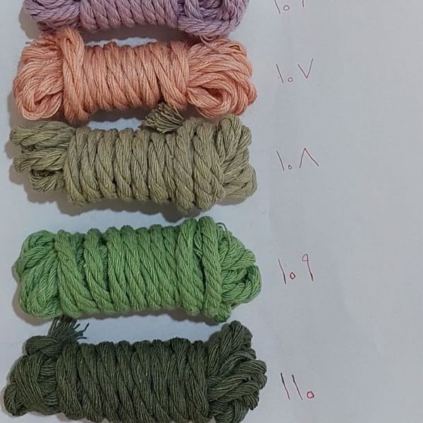 آویز دیواری مکرومه طرح ،،جوانه های بهاری،،