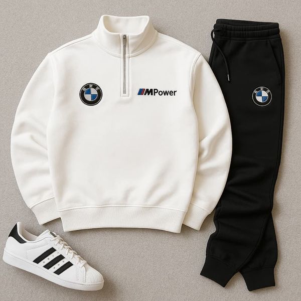 ست دورس و شلوار BMW مردانه طرح MPower