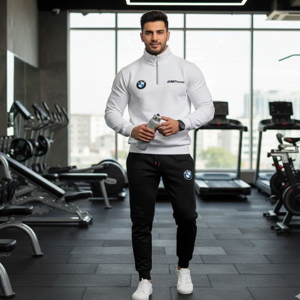 ست دورس و شلوار BMW مردانه طرح MPower