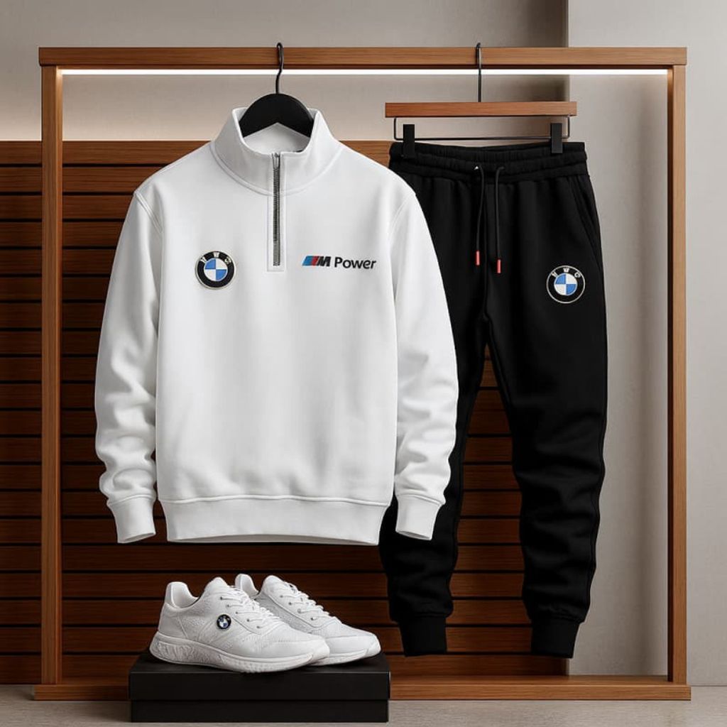 خرید آنلاین ست دورس و شلوار BMW مردانه طرح MPower