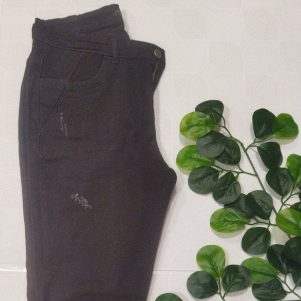 شلوار لی مام استایل مشگی زنانه shl73u