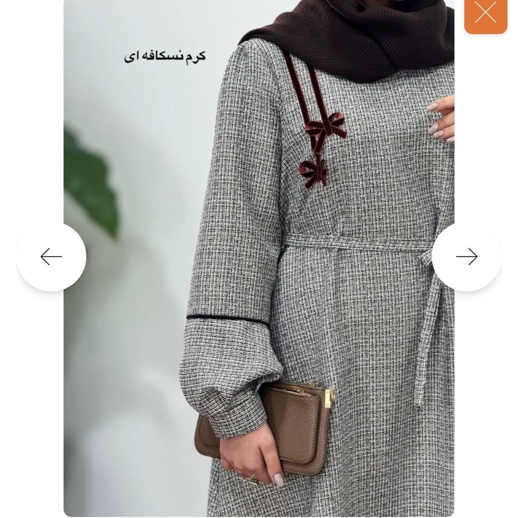 فروش اینترنتی پیراهن مانتویی بلند سوپر کلوش سها 1 جلی