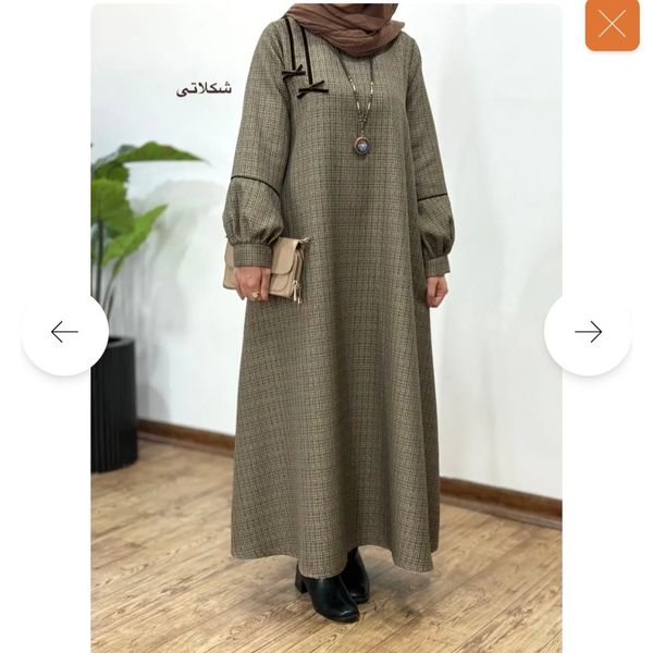 پیراهن مانتویی بلند سوپر کلوش سها 1 جلی