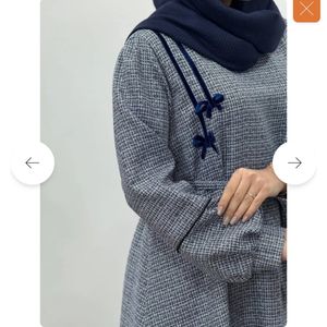 قیمت ارزان پیراهن مانتویی بلند سوپر کلوش سها 1 جلی