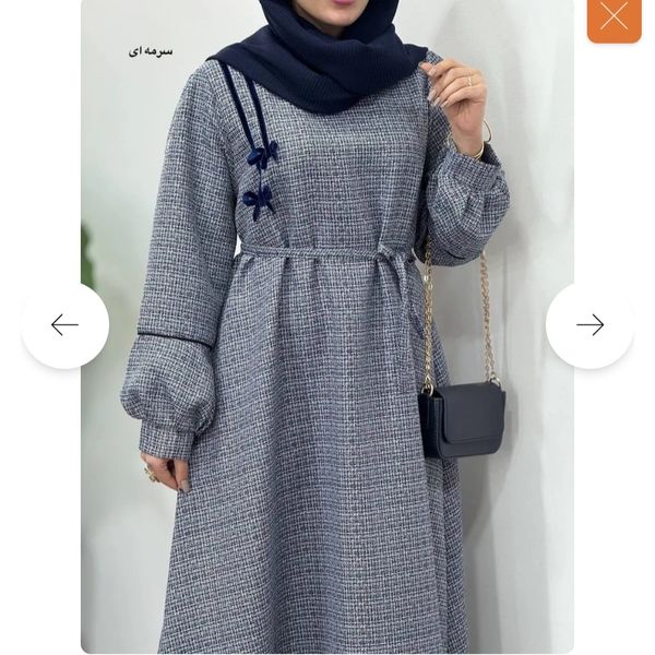 پیراهن مانتویی بلند سوپر کلوش سها 1 جلی