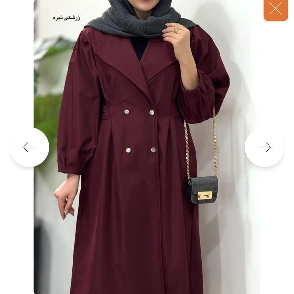 بارونی بلند ضد آب سمن