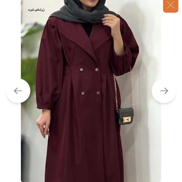 بارونی بلند ضد آب سمن