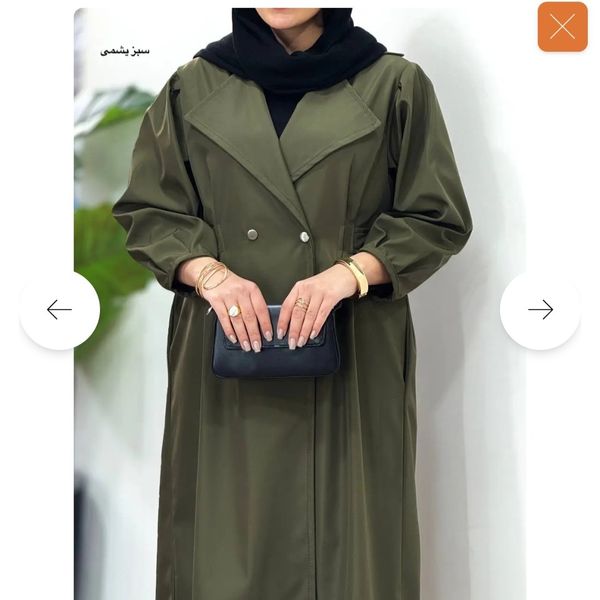 بارونی بلند ضد آب سمن