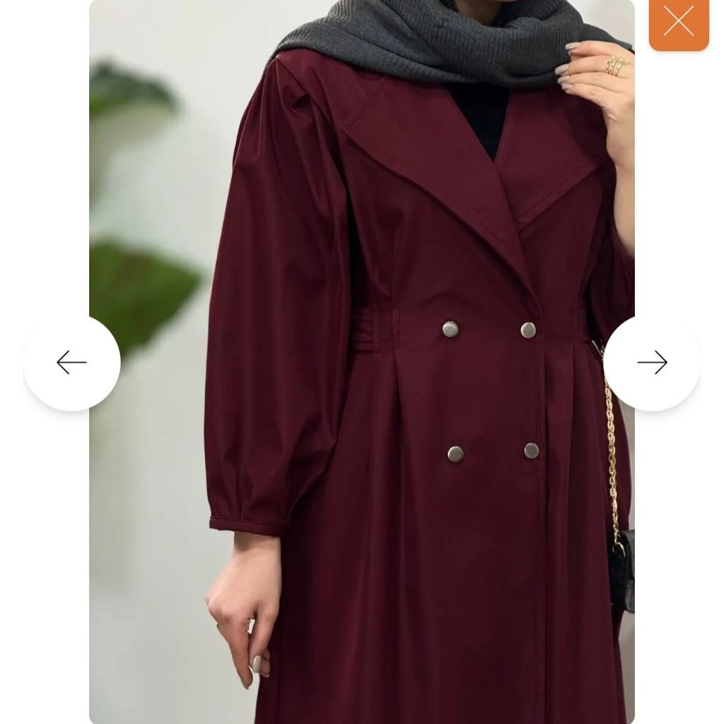 خرید انلاین بارونی بلند ضد آب سمن