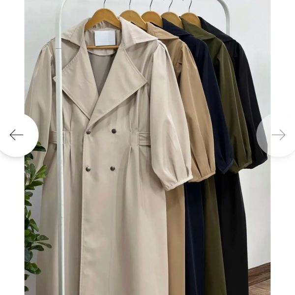 بارونی بلند ضد آب سمن