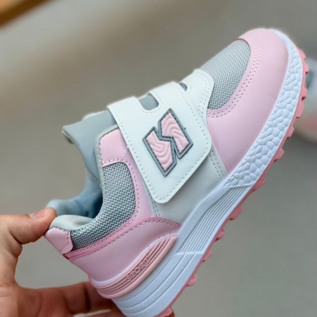 خرید اینترنتی قیمت کتونی بچگونه طرح N چسبی از کاشوز کد 4102201