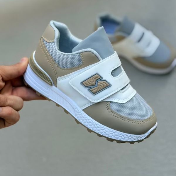 کتونی بچگونه طرح N چسبی از کاشوز کد 4102201