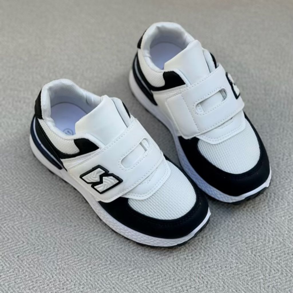 خرید اینترنتی قیمت کتونی بچگونه طرح N چسبی از کاشوز کد 4102201