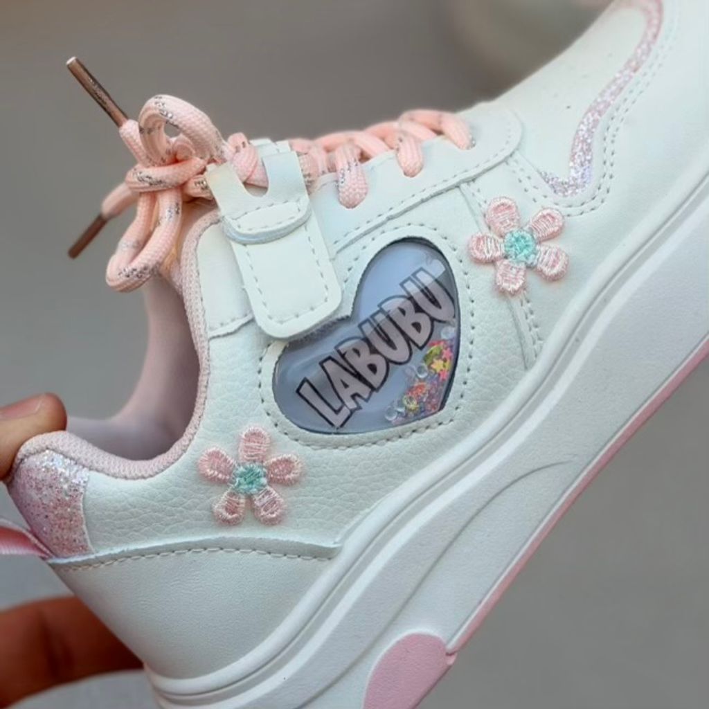 خرید اینترنتی قیمت ونس بچگانه طرح لبوبو گل از A+B کد 4102004