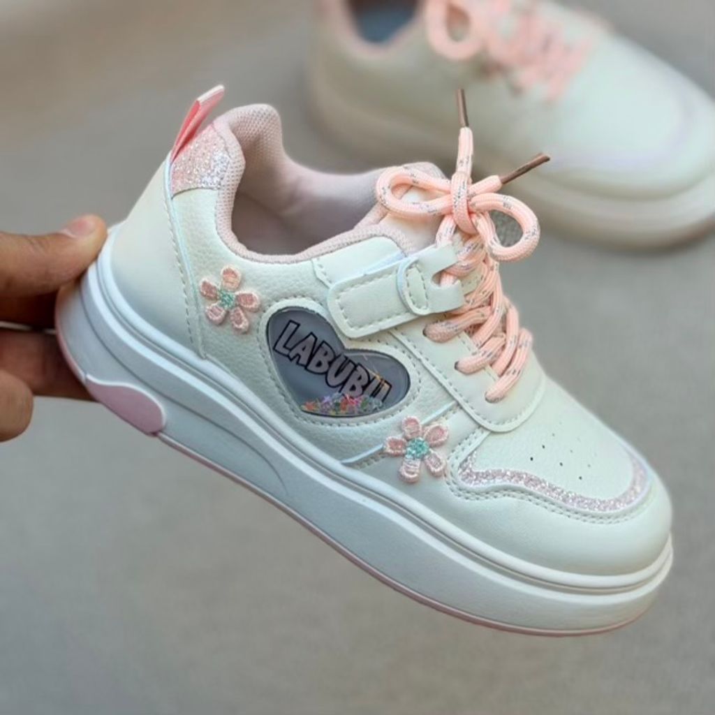 خرید اینترنتی قیمت ونس بچگانه طرح لبوبو گل از A+B کد 4102004