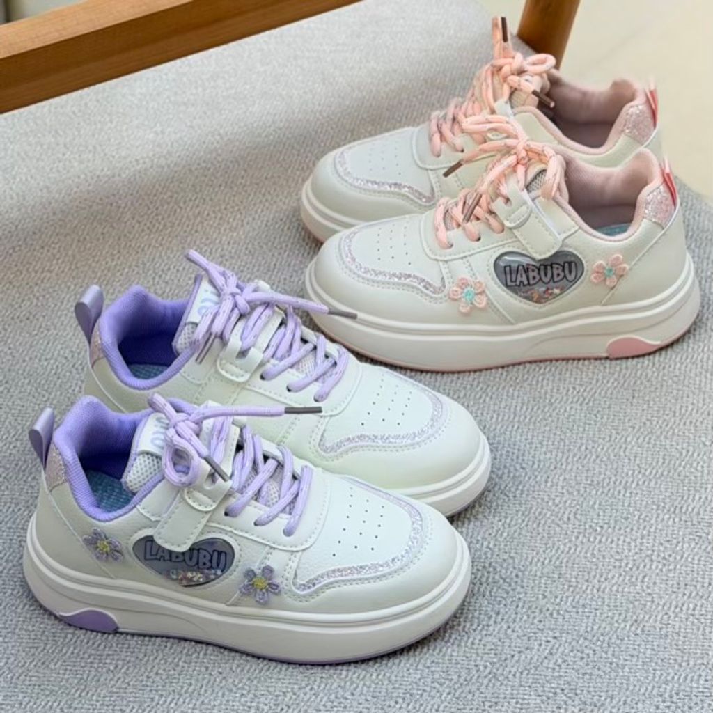 خرید اینترنتی قیمت ونس بچگانه طرح لبوبو گل از A+B کد 4102004