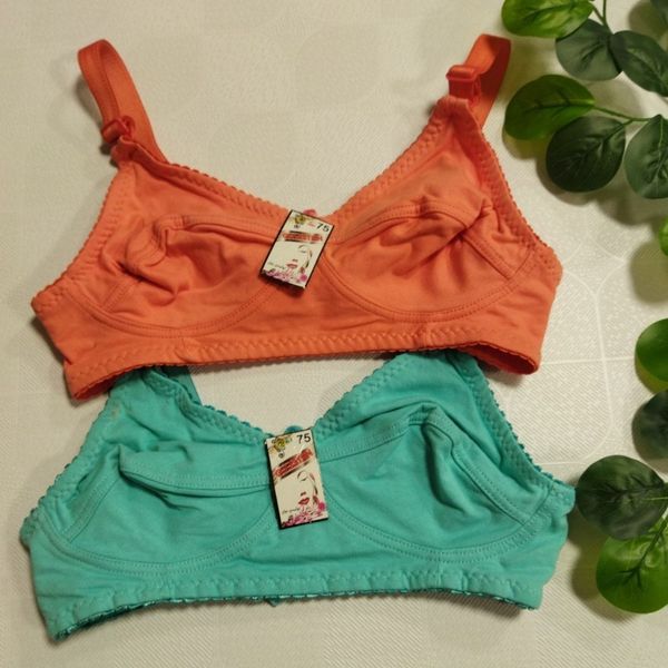 سوتین نخی دو لایه زنانه سایز 75