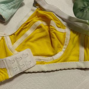 قیمت ارزان سوتین نخی دخترانه سایز 60و65