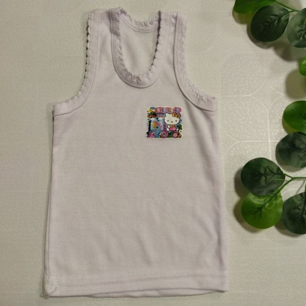 خرید اینترنتی زیرپوش رکابی بچگانه سفید zr