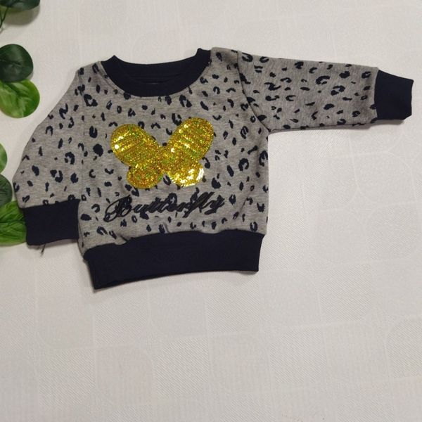 بلوز آستین بلند نوزادی دخترانه blz3i