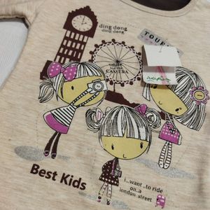 فروش اینترنتی بلوز آستین بلند دخترانه blz6r5