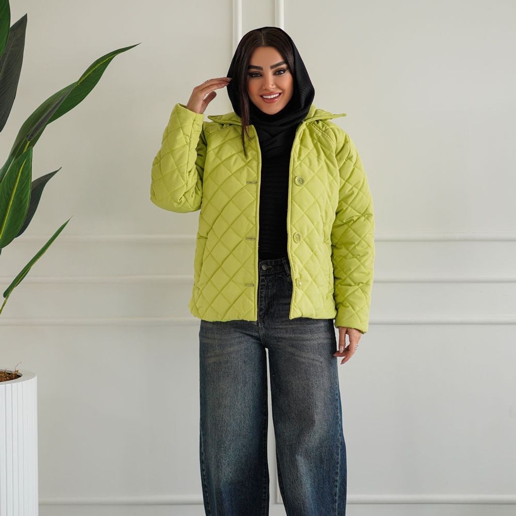 قیمت ارزان کاپشن کوتاه امبردی جدید