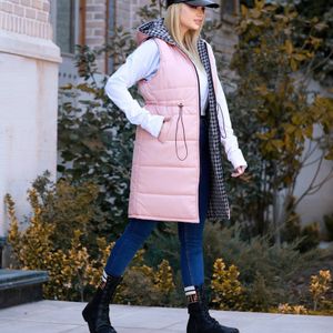 خرید آنلاین پافر کلاهدار کمرگت دار تابان